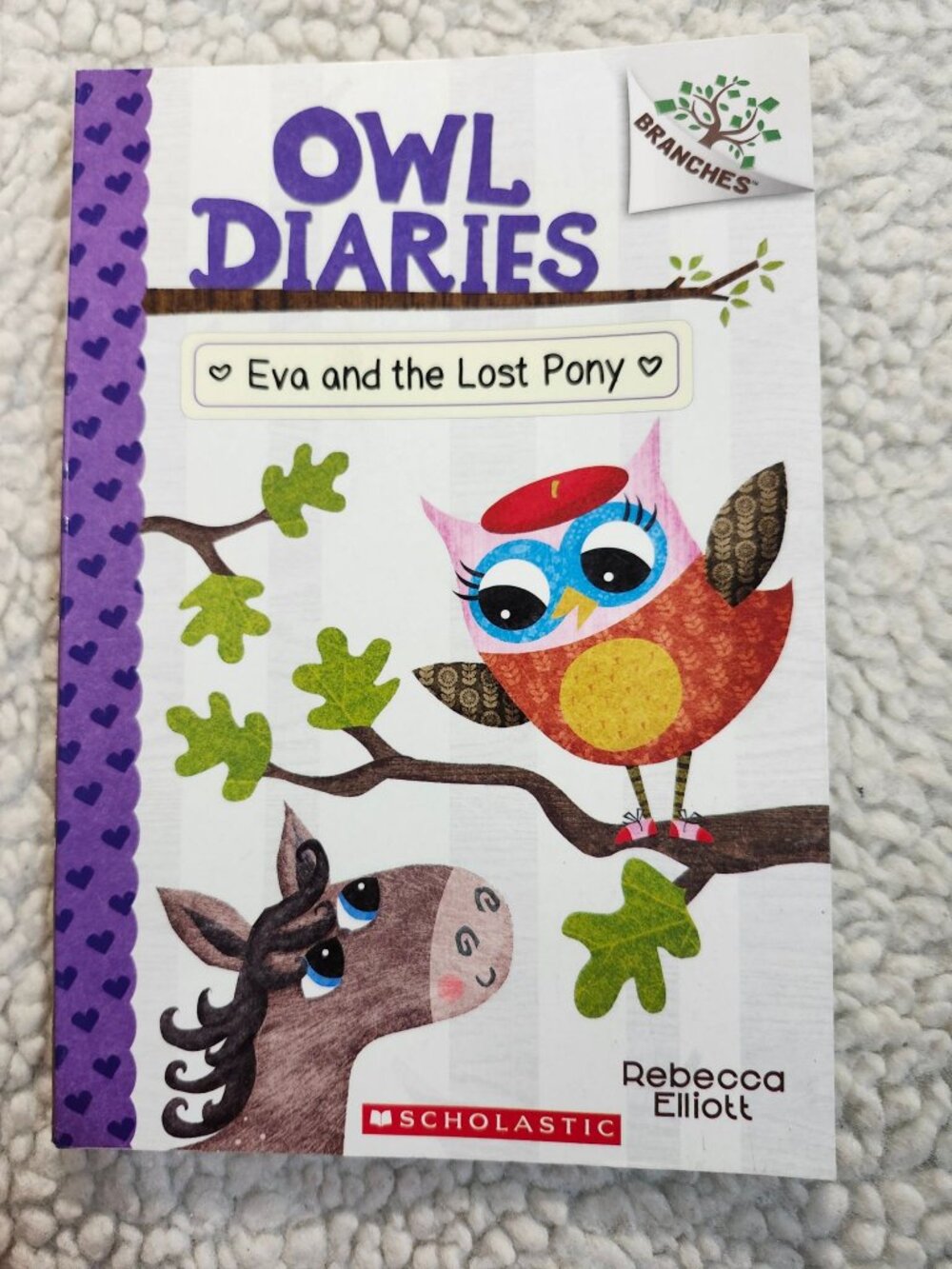 Scholastic Branches Owl Diaries Eva and the Lost Pony Rebecca Elliott Paperback